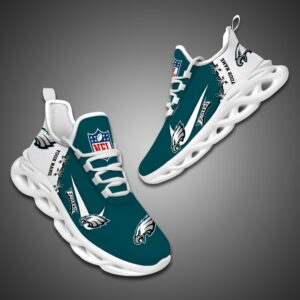 Philadelphia Eagles Personalized NFL Max Soul Shoes Fan Gift