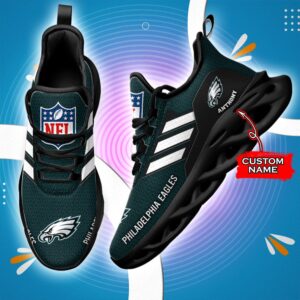 Philadelphia Eagles Personalized NFL Max Soul Sneaker for Fans