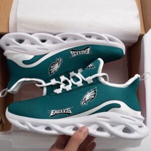 Philadelphia Eagles White Max Soul Shoes