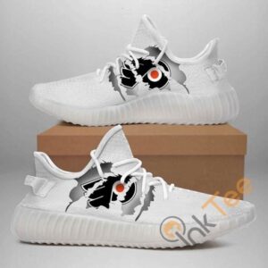 Philadelphia Flyers Custom Shoes Personalized Name Yeezy Sneakers