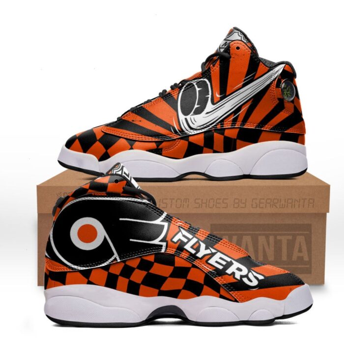 Philadelphia Flyers Jd 13 Sneakers Sport Custom Shoes