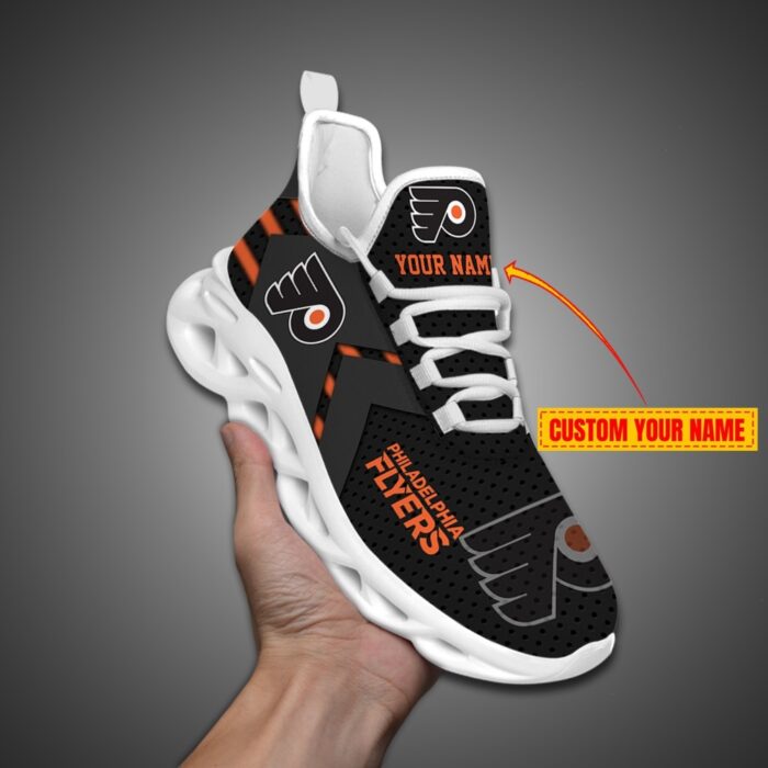 Philadelphia Flyers Personalized NHL Luxury Max Soul Shoes