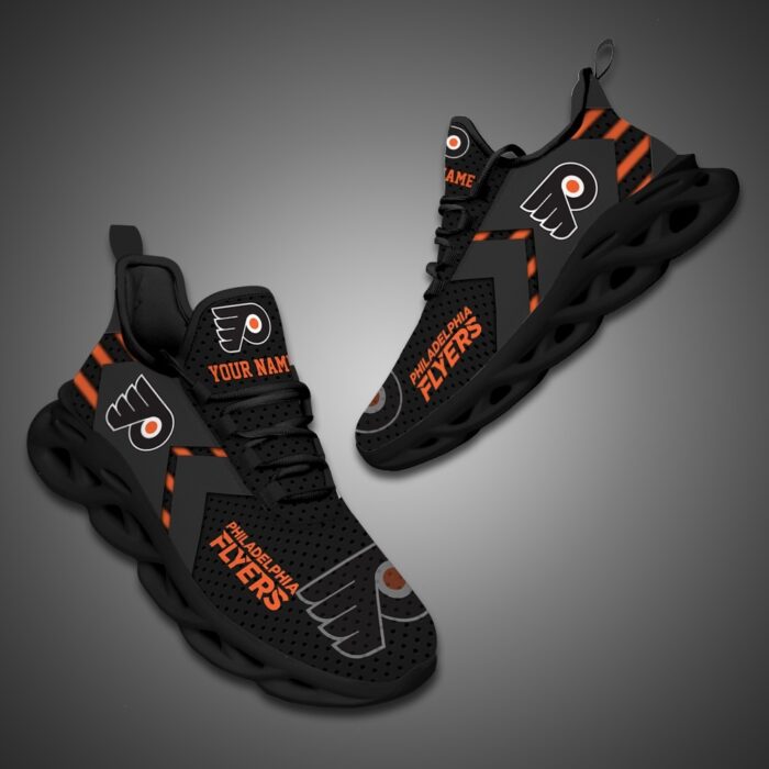 Philadelphia Flyers Personalized NHL Luxury Max Soul Shoes