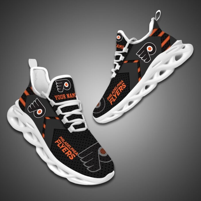 Philadelphia Flyers Personalized NHL Luxury Max Soul Shoes