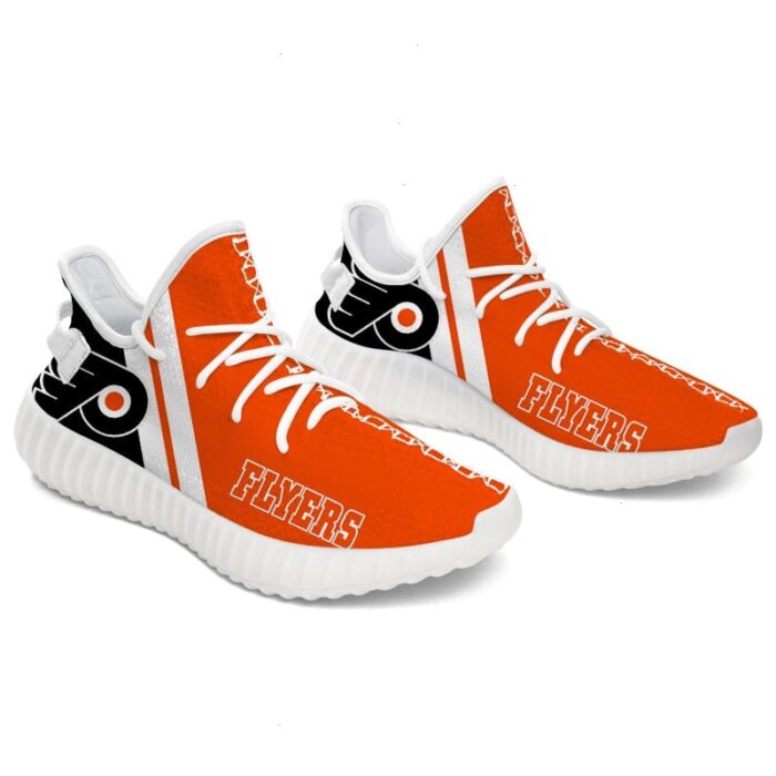 Philadelphia Flyers Sneakers Big Logo Yeezy Shoes