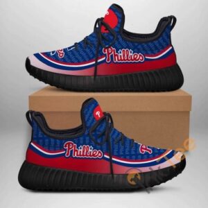 Philadelphia Phillies Custom Shoes Personalized Name Yeezy Sneakers