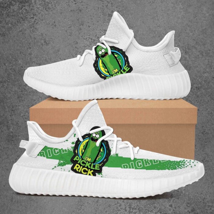 Pickle Rick Yeezy Boost Shoes Sport Sneakers Yeezy Shoes