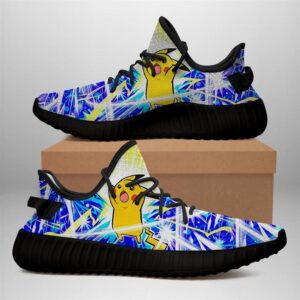 Pikachu Style Yeezy Shoes Sport Sneakers