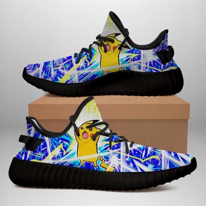 Pikachu Style Yeezy Shoes Sport Sneakers Yeezy Shoes