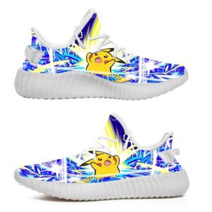 Pikachu Yeezy Boost Shoes Sport Sneakers Yeezy Shoes