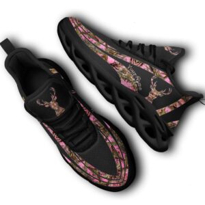 Pink Black Clunky Sneakers Custom Name Max Soul Sneaker Running Sport Shoes