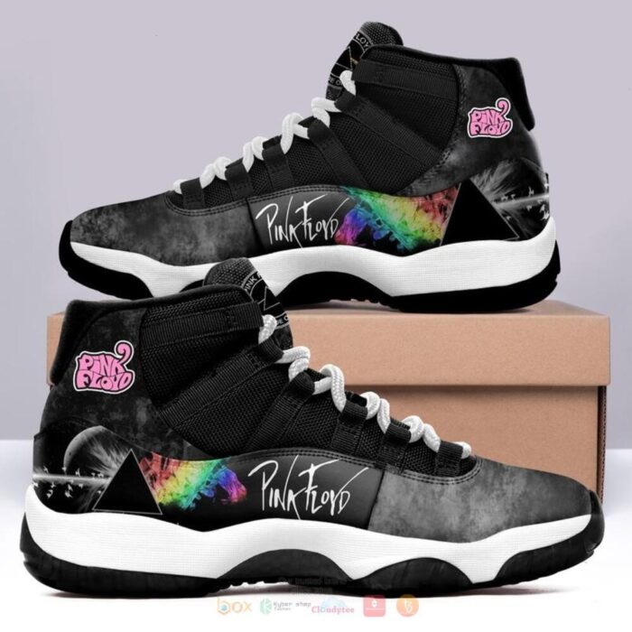 Pink Floyd Band Black Air Jordan 13 Shoes