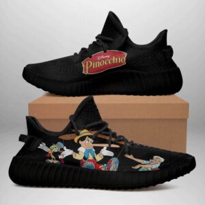 Pinocchio Black Edition Yeezy Boost Shoes Sport Sneakers Yeezy Shoes