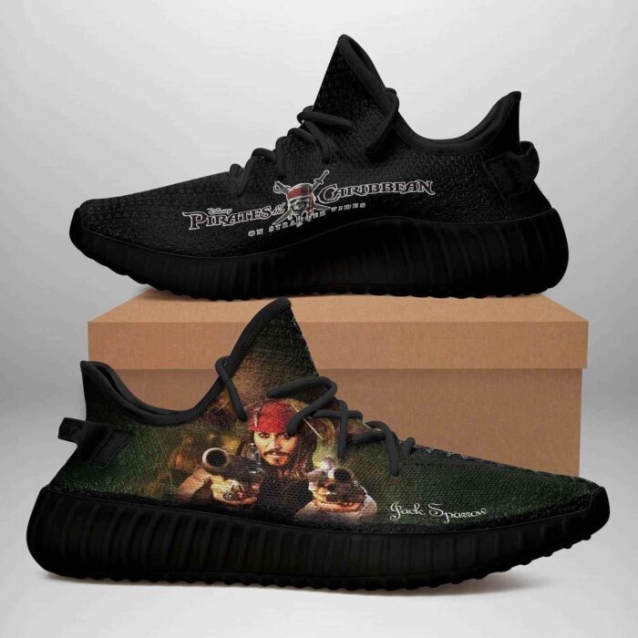 Pirates Of The Caribean Black Edition Yeezy Boost Shoes Sport Sneakers Yeezy Shoes