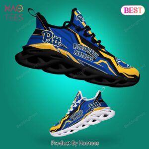 Pittsburgh Panthers NCAA Blue Mix Gold Max Soul Shoes for Fan