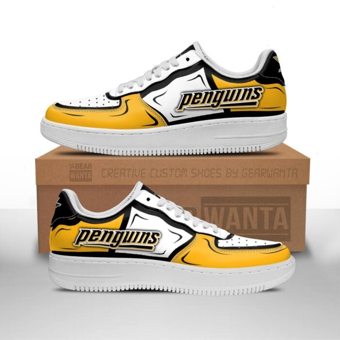 Pittsburgh Penguins Air Sneakers Custom NAF Shoes For Fan