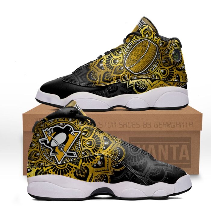 Pittsburgh Penguins Jd 13 Sneakers Custom Shoes