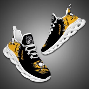 Pittsburgh Penguins Personalized NHL Max Soul Shoes