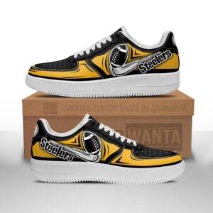 Pittsburgh Steelers Air Sneakers Custom For Fans