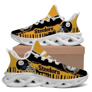 Pittsburgh Steelers Max Soul Sneaker Running Sport Shoes