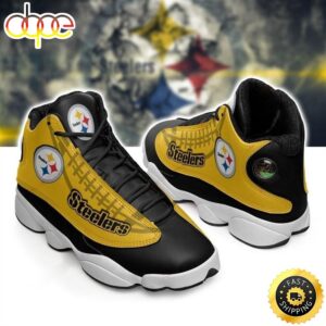 Pittsburgh Steelers NFL Ver 12 Air Jordan 13 Sneaker