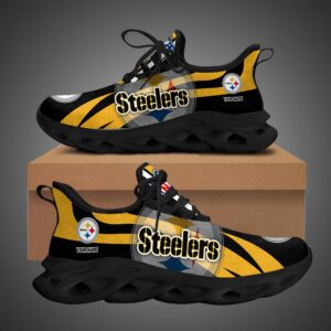 Pittsburgh Steelers Personalized Max Soul Shoes