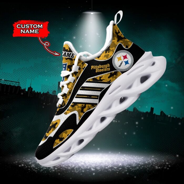 Pittsburgh Steelers Personalized Max Soul Shoes 30 SPA0901053