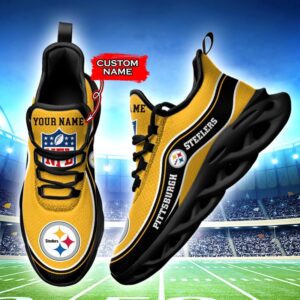 Pittsburgh Steelers Personalized Max Soul Shoes 32 SPA0901054