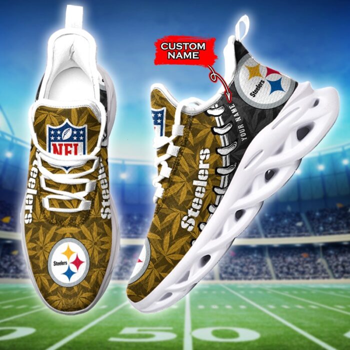 Pittsburgh Steelers Personalized Max Soul Shoes for Fan