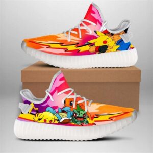 Pokmon Custom Yeezy Sneakers Shoes