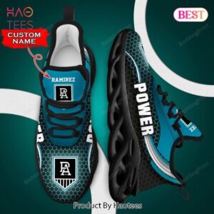 Port Adelaide Power AFL Black Mix Blue Max Soul Shoes