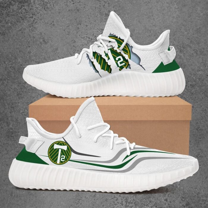 Portland Timbers 2 Usl Championship Yeezy White Shoes Sport Sneakers Yeezy Shoes