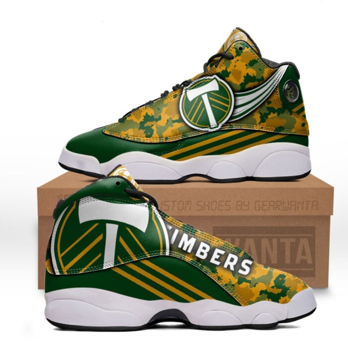 Portland Timbers Jd 13 Sneakers Custom Shoes