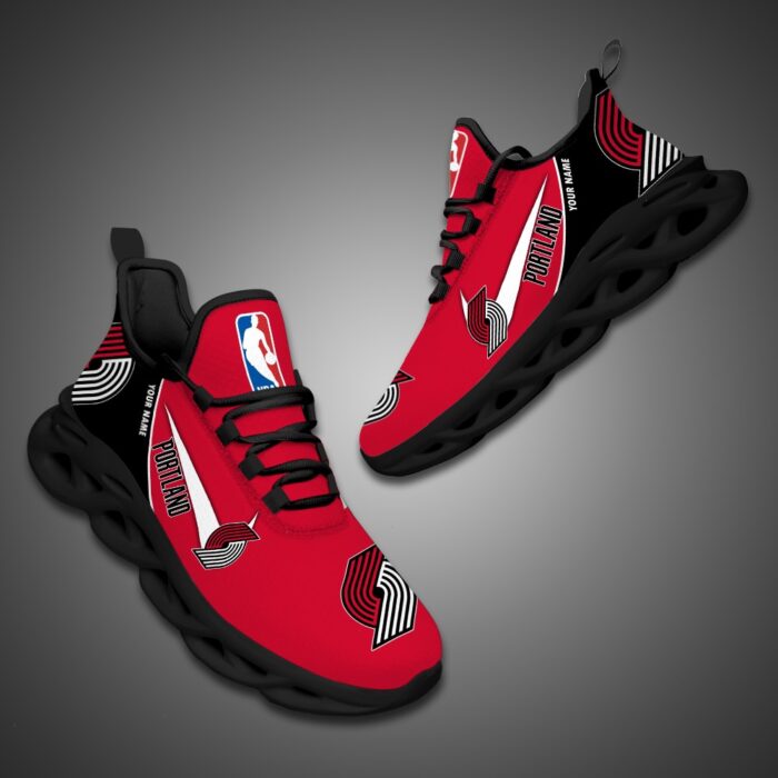 Portland Trail Blazers Personalized NBA Max Soul Shoes