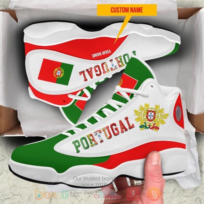 Portugal Personalized Air Jordan 13 Shoes