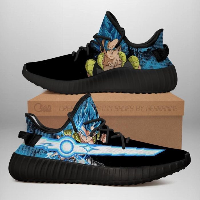 Power Skill Gogeta Yeezy Shoes Dragon Ball Z Art 63