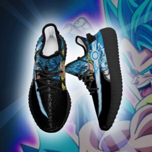 Power Skill Gogeta Yeezy Shoes Dragon Ball Z Art 63