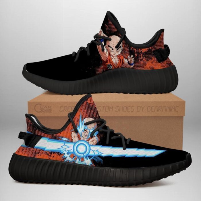 Power Skill Krillin Yeezy Shoes Dragon Ball Z Art 46