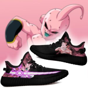 Power Skill Majin Buu Yeezy Shoes Dragon Ball Z Art 16