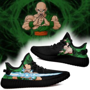 Power Skill Tien Shinhan Yeezy Shoes Dragon Ball Z Art 66