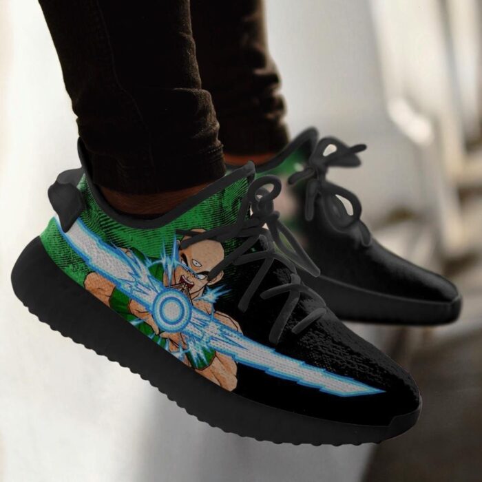 Power Skill Tien Shinhan Yeezy Shoes Dragon Ball Z Art 66