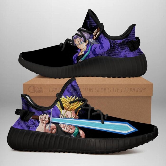 Power Skill Trunks Yeezy Shoes Dragon Ball Z Art 31