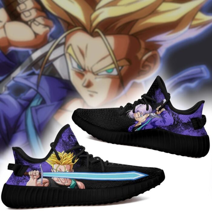 Power Skill Trunks Yeezy Shoes Dragon Ball Z Art 31