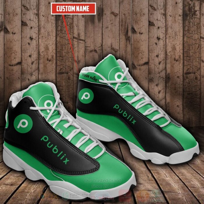 Publix Custom Name Air Jordan 13 Shoes