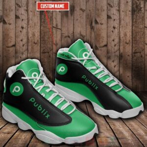 Publix Green Black Air Jordan 13 Shoes