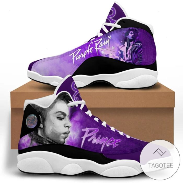 Purple Rain Prince Air Jordan 13 Shoes