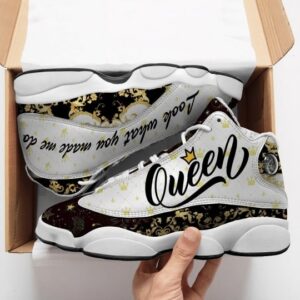 Queen Look What You Made Me Do All Over Printed Air Jordan 13 Sneakers