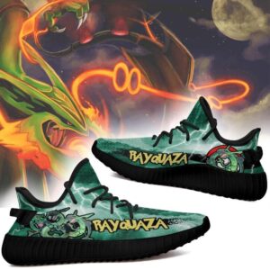 Rayquaza Yeezy Shoes Pokemon Art 28