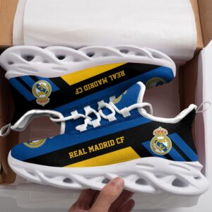 Real Madrid Blue Black Yellow Max Soul Shoes