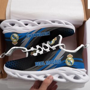 Real Madrid Custom Name Triangle Max Soul Shoes